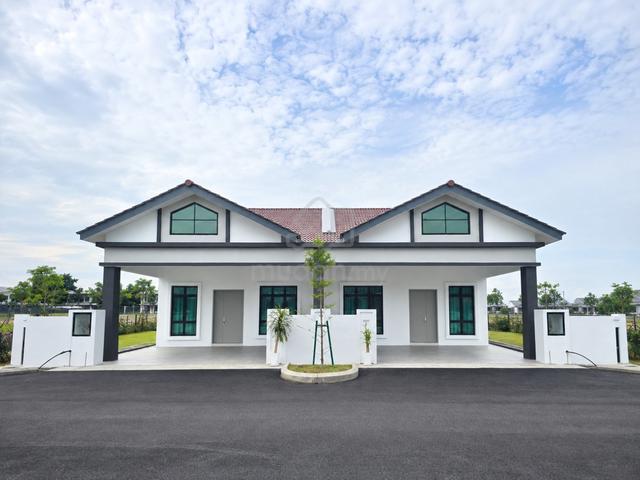 Full Loan Single Storey Semi D in Ayer Keroh Near to MITC🔥Gapam 1