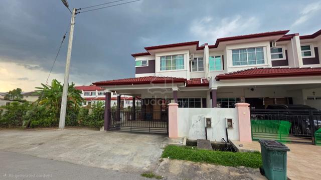 Samarahan Taman Meranti Double Storey Corner House 1