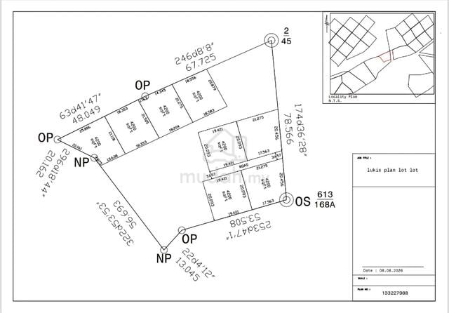 4500sqft/ lot( NT) 1