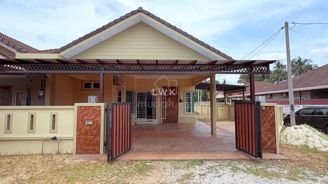 Rumah Semi D 1 Tingkat Corner Lot Di Morak Wakaf Bharu 1