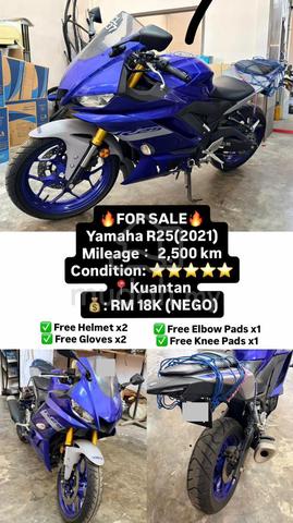 YAMAHA R25(2021) | 2K Mileage - photo 9 of 9