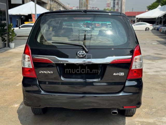 FULL LOAN ⭐️ Toyota INNOVA 2.0 G (A) 3YRS WARRANTY - 5