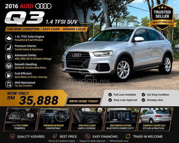 -2016 Audi Q3 1.4 TFSI FACELIFT SUV (A) FULL LOAN - 1