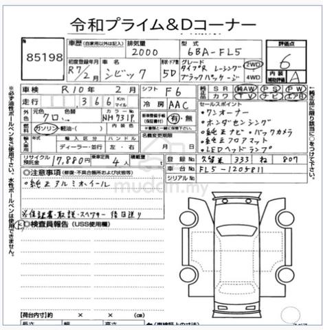 *Racing Black*Grade 6A 2025 Honda CIVIC TYPE R FL5 - 2
