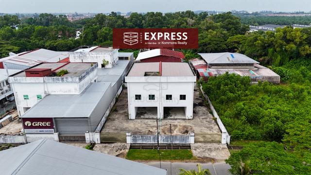 Double Storey Semi Detached Industrial Warehouse at Senadin, Miri 1