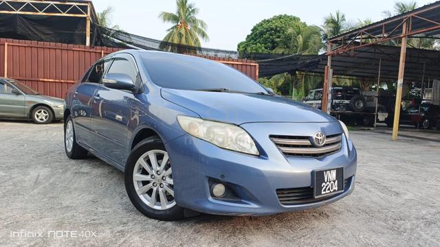 2008 Toyota COROLLA 1.8 ALTIS G MY08 E140 (A) - 2