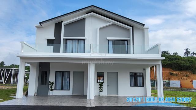 Rumah teres baru semenyih 20x70 2200sqft freehold Semenyih 100% loan 1