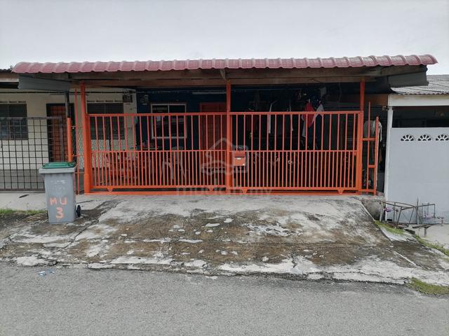 Rumah Teres 1 Tingkat Tman MU Sebelah Politeknik Merlimau 1