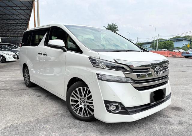 2016 Toyota VELLFIRE 2.5 ZG CBU TOYOTA MALAYSIA - 2
