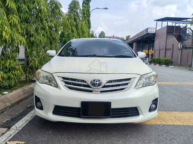 Toyota COROLLA 1.8 ALTIS G FACELIFT Dual VVTI 2010 - 2