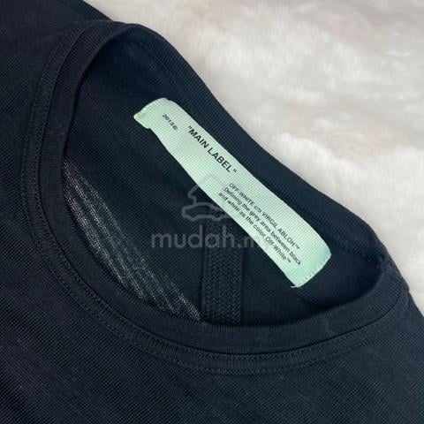 OW Mona Lisa Long Sleeve Black Tee with Diagonal - photo 3 of 6
