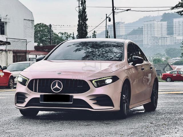 2019/21 Mercedes Benz A250 SEDAN (CBU) Wrap Pink - 3