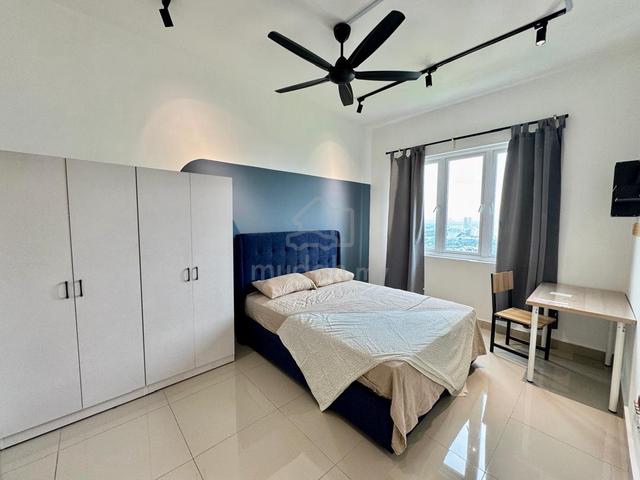 Fully Furnished Master Room At Sentul Village For Rent-Female Unit 1