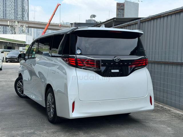 2024 Toyota ALPHARD 2.5 Z Side Step TV FOC Tinted - 2