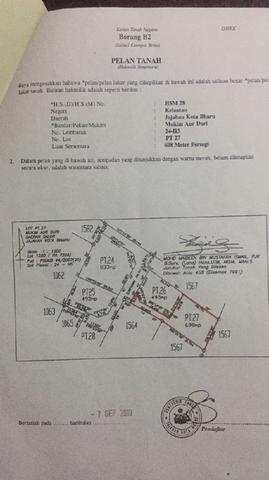 Tanah Bebas Banjir di Pasir Mas 1