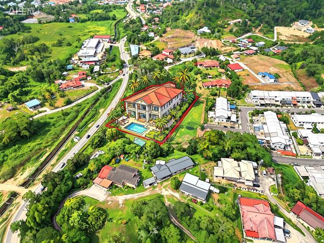 Penampang CL land Road Frontage 1
