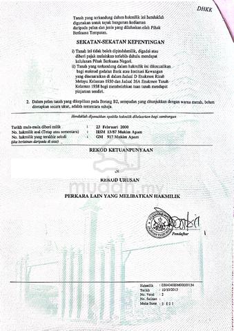 Lot Banglo Mukim Apam Gual Periok Pasir Mas 2