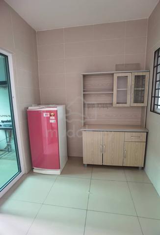FOR RENT : Double Storey Terrace Intermediate at Tabuan Tranquility 2