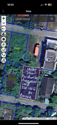 Lahat Timur Pengkalan Taman Lahat Sri Wang Bungalow Land Below MV Ipoh 2
