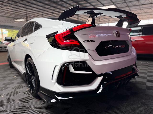 HONDA CIVIC 1.5 TC-P BBS AKRAPOVIC TYPR R BODYKiT - 4