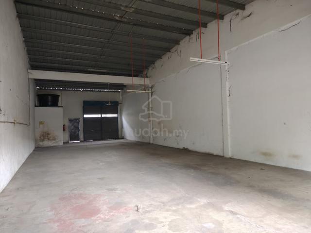 Single Storey Terraced factory warehouse at Taman Lobak, Lunas Kulim 1