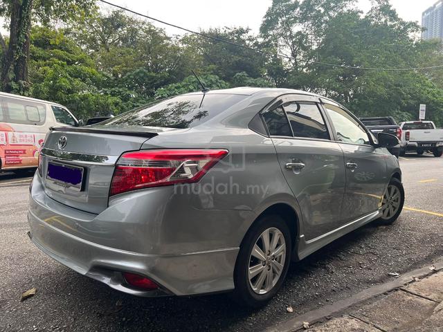 2015 Toyota VIOS 1.5 E Spec (A) Black Interior - 2