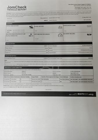 2015 Proton SAGA 1.3 (A)ONE OWNER,LOW MILEAGE - 2
