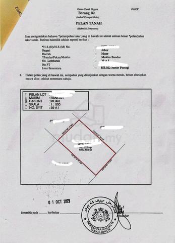 Tanah tapak banglo off Jalan Junid 1