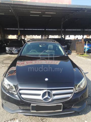 2017 Mercedes Benz E250 W213 2.0 Avantgarde - 2