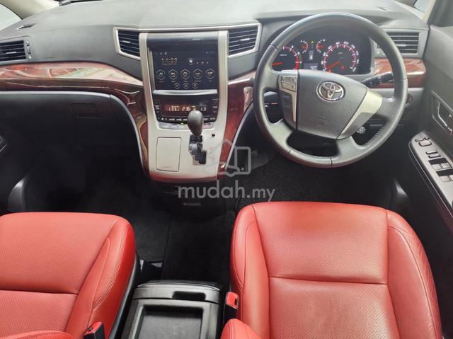 2013 Toyota VELLFIRE 2.4 Z FACELIFT (A) RED SEAT - 3