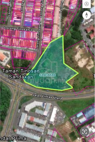 Land Sandakan / Frontage lot / Jalan Lintas Utara / investment 1