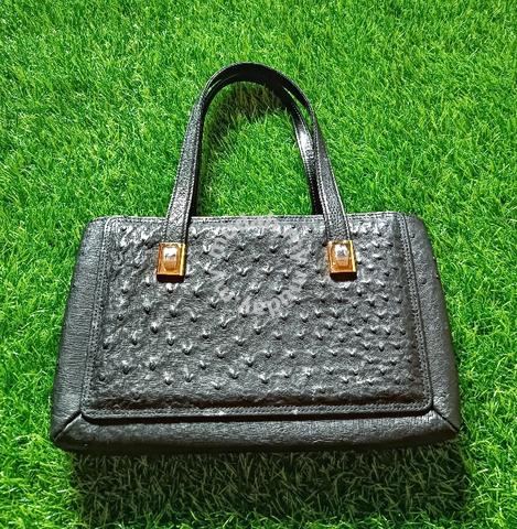 Ostrich bags for clearance sale