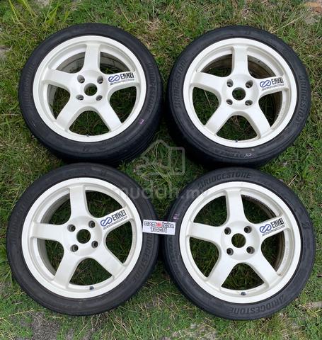 Enkei wrc tarmac evo 3 17 japan - Car Accessories & Parts for sale in  Bangi, Selangor