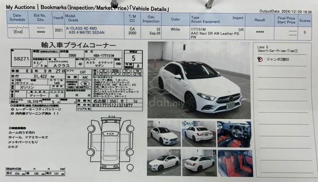 2021 Mercedes Benz A35 2.0 AMG 4 MATIC 5A 32K KM - 4