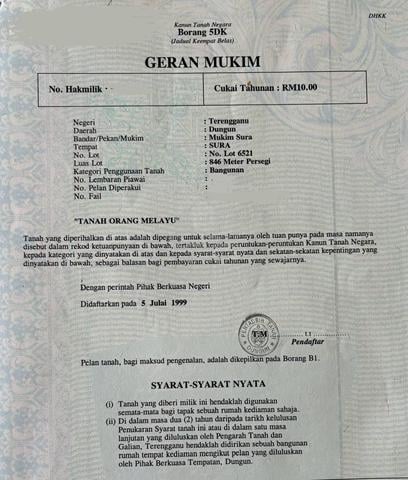 Tanah Lot Banglo Untuk Dijual 1