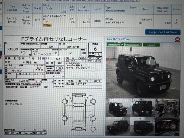 2025 New Car 6A 4,900KM Suzuki JIMNY 1.5 (A) - 2