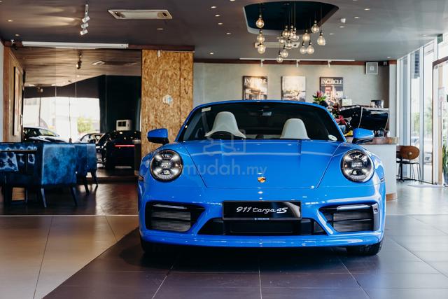 2022 Porsche 911 3.0 #TARGA 4S #sharkblue - 2