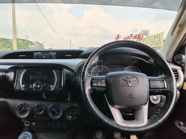 2018 Toyota HILUX 2.4 G FACELIFT (M) 6 SPEED 4x4 - 5