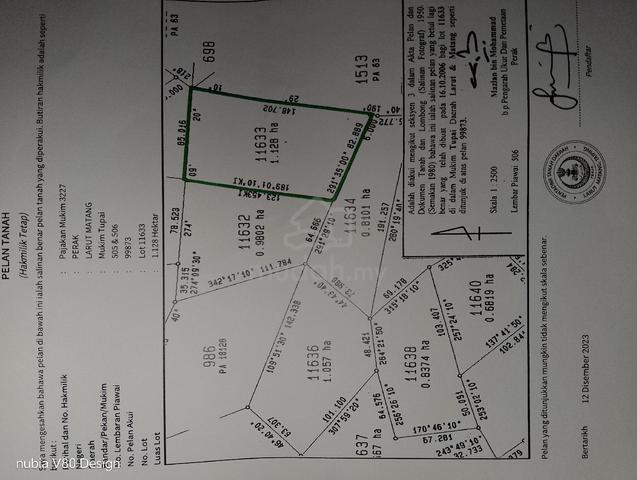 tanah kebun premium 1
