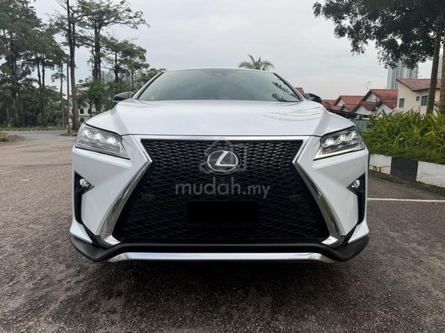 2016 Lexus RX200T 2.0 F SPORT (A) SUV - 2