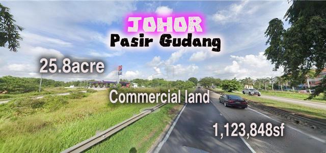 Johor Bahru 25.8acre Commercial Land Taman Masai Utama Pasir Gudang 1
