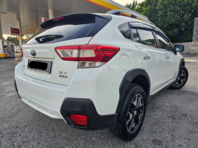 2018 Subaru XV 2.0I-P (A) FULL SERVICE RECORD - 2