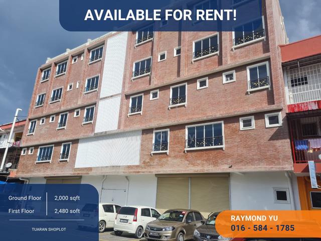 Tuaran Town Shoplot For Rent | Beside FOS | Aircond Business Only 1