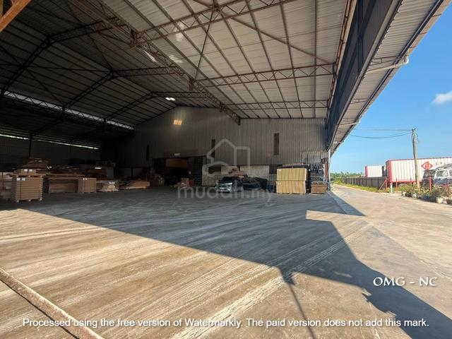 WTS!4.50 Acres Industrial Land with Factory & Warehouse – Kapar, Klang 1