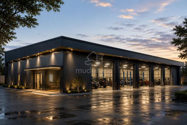 1.5 sty warehouse with office @ Chan sow lin, KL 1