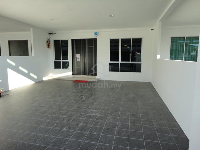 FULL LOAN Single Storey Terrace Rembia Indah Alor Gajah Toll Sunpower 1