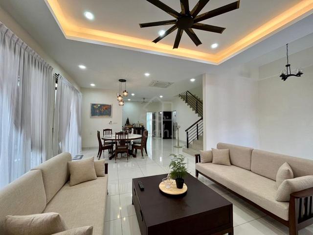 Kulai Indahpura Raintree Double Storey Cluster Renovated Furnished 1