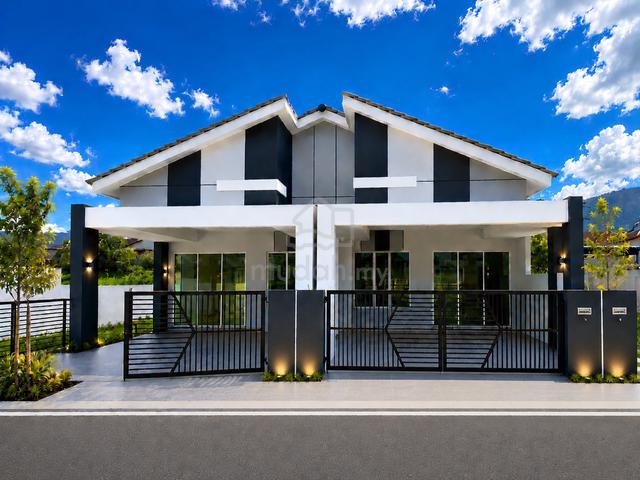Rumah Teres 1 Tingkat 4 Bilik di Ipoh Klebang 1