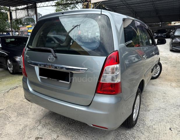 2012 Toyota INNOVA 2.0 G (A) 100k Mileage, Acc Fre - 2
