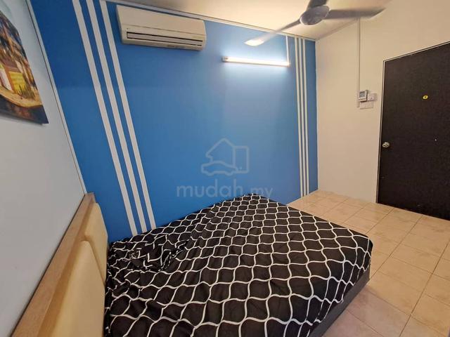 Mid & Master Male Rooms @ Menara Jaya Condo Sek 14 PJ walk to LRT, BAC 1
